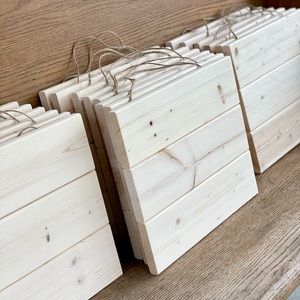 Farmhouse rustic wood signs for arts and crafts or Christmas
